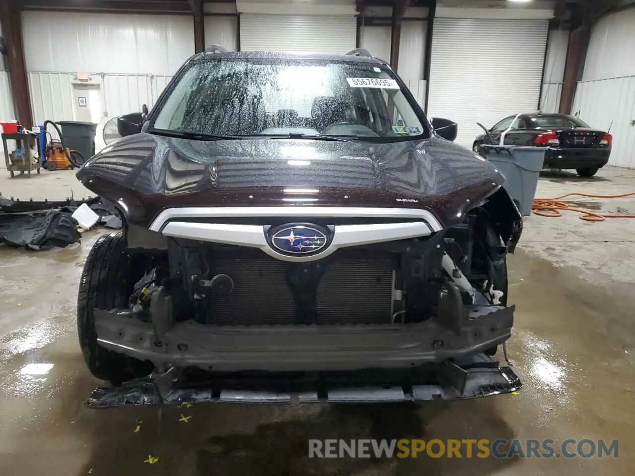 5 fotografías del automóvil dañado JF2SKACC2KH403532 SUBARU FORESTER 2019