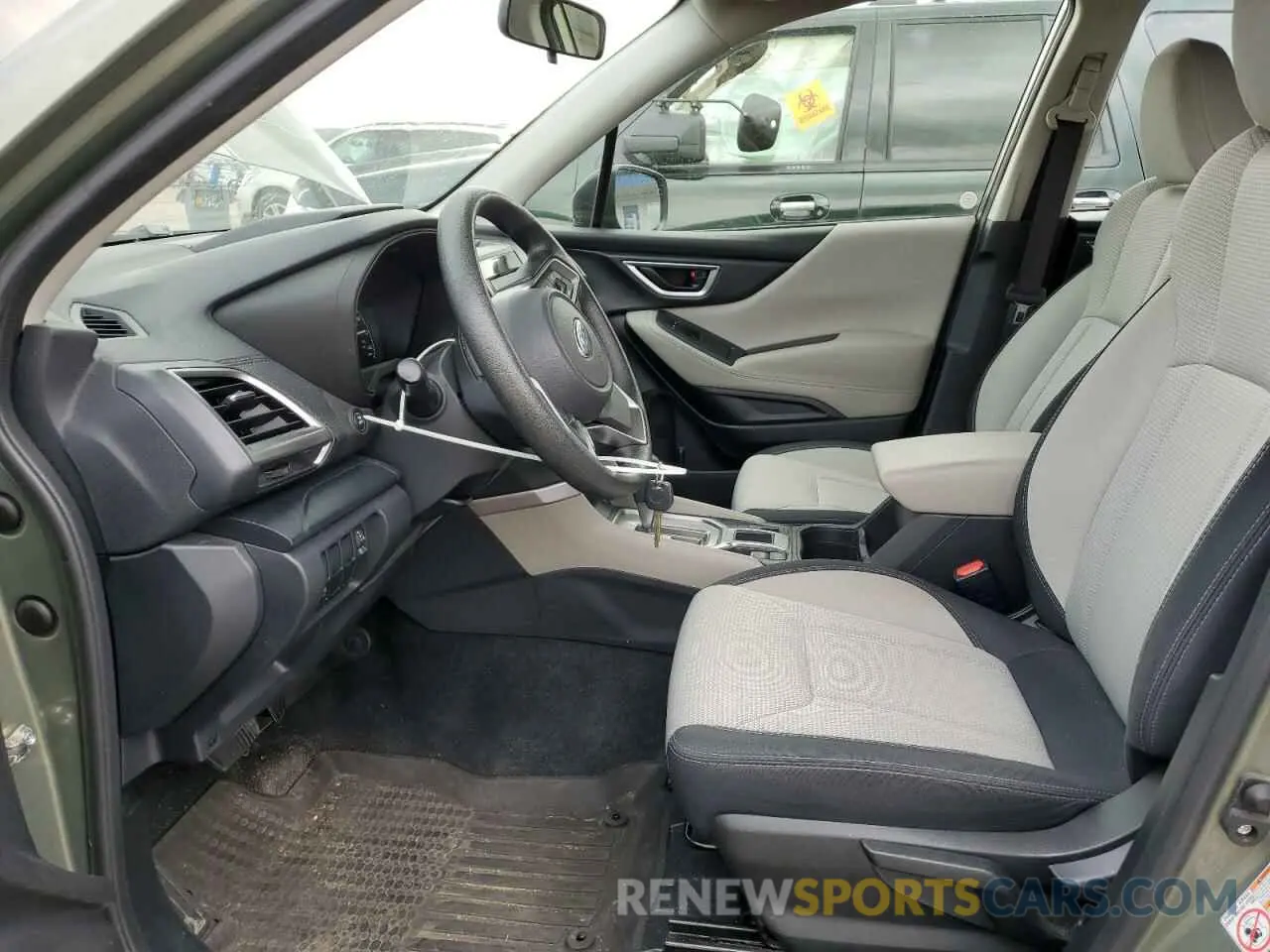 7 fotografías del automóvil dañado JF2SKACC2KH467148 SUBARU FORESTER 2019