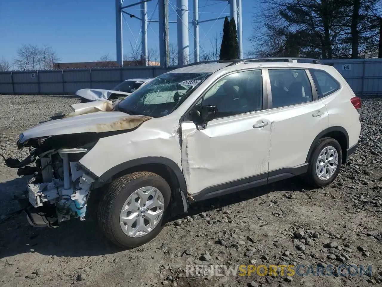 1 fotografías del automóvil dañado JF2SKACC2KH489361 SUBARU FORESTER 2019
