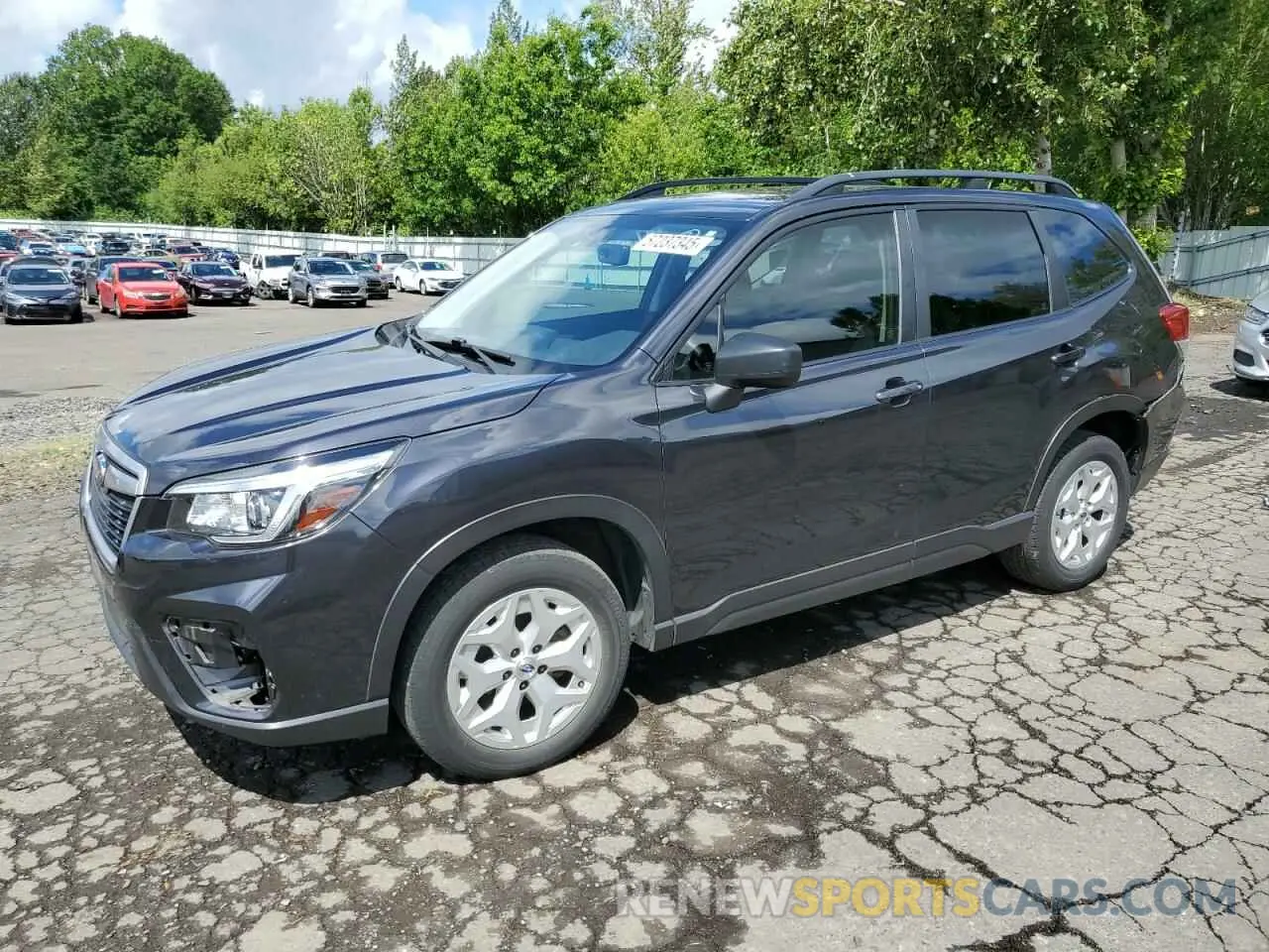 1 fotografías del automóvil dañado JF2SKACC7KH463306 SUBARU FORESTER 2019