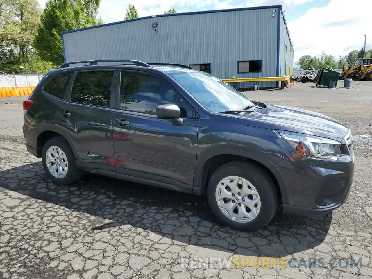 4 fotografías del automóvil dañado JF2SKACC7KH463306 SUBARU FORESTER 2019