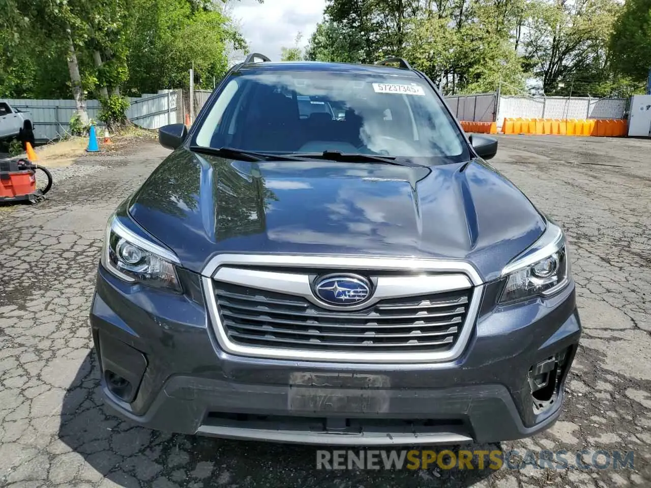 5 fotografías del automóvil dañado JF2SKACC7KH463306 SUBARU FORESTER 2019