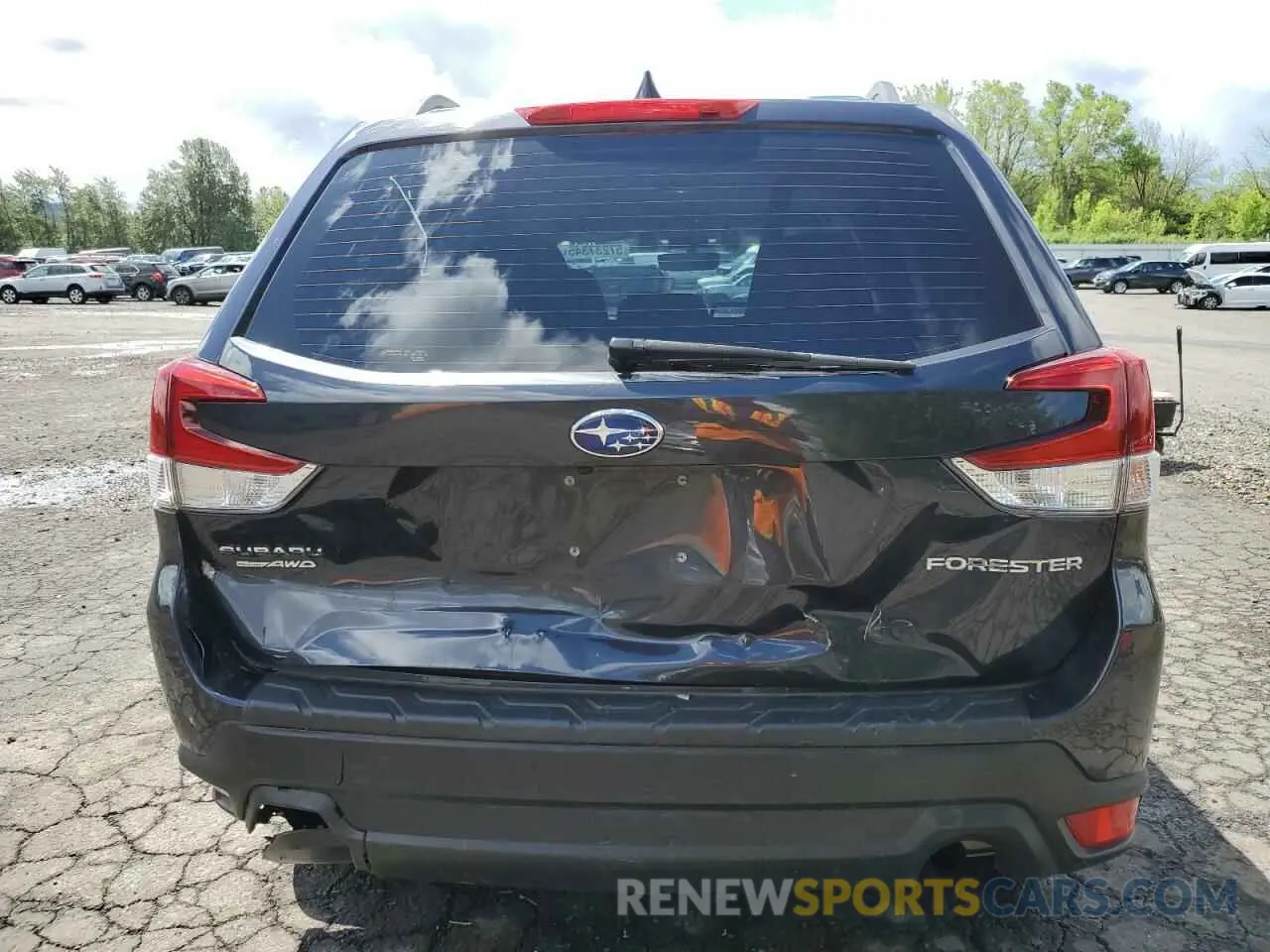 6 fotografías del automóvil dañado JF2SKACC7KH463306 SUBARU FORESTER 2019