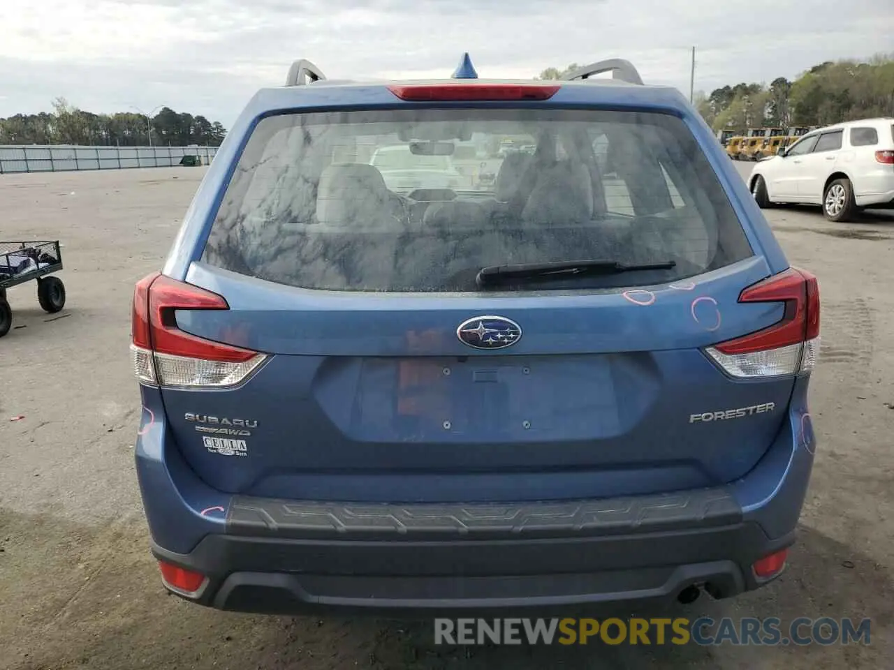 6 fotografías del automóvil dañado JF2SKACC7KH541275 SUBARU FORESTER 2019