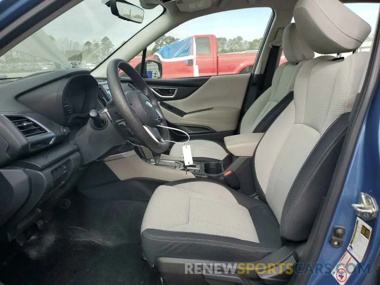 7 fotografías del automóvil dañado JF2SKACC7KH541275 SUBARU FORESTER 2019