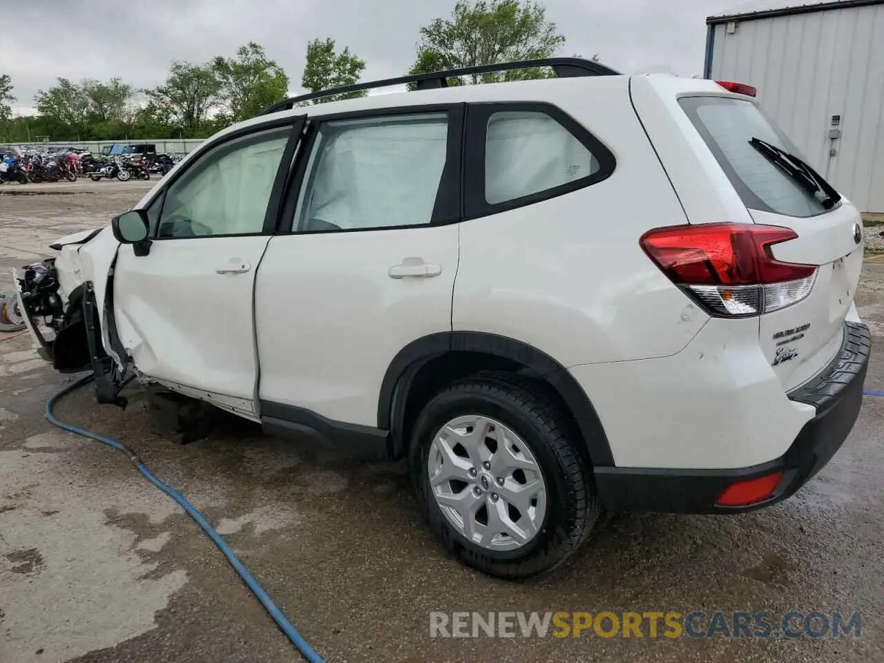 2 fotografías del automóvil dañado JF2SKACC8KH408248 SUBARU FORESTER 2019