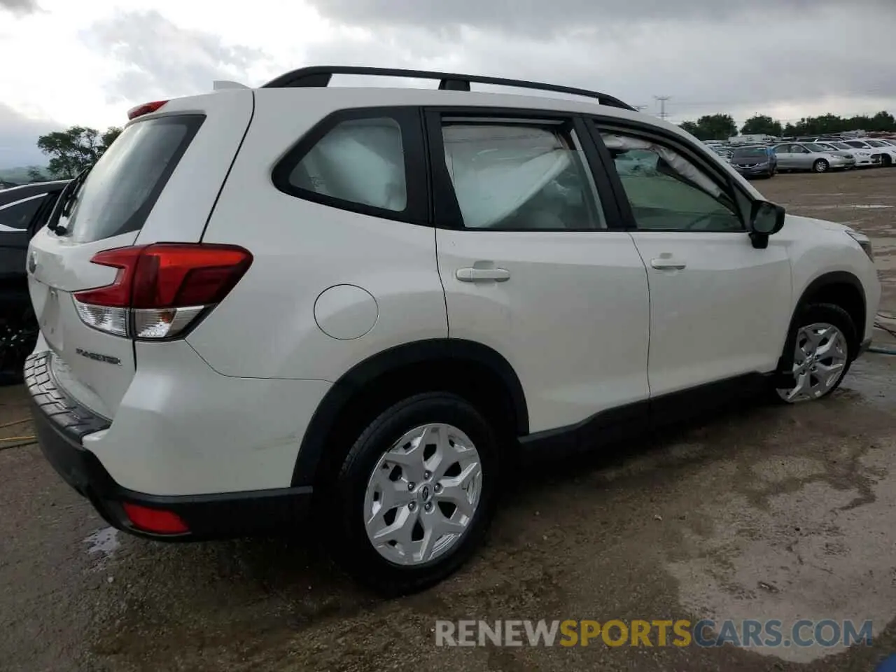 3 fotografías del automóvil dañado JF2SKACC8KH408248 SUBARU FORESTER 2019