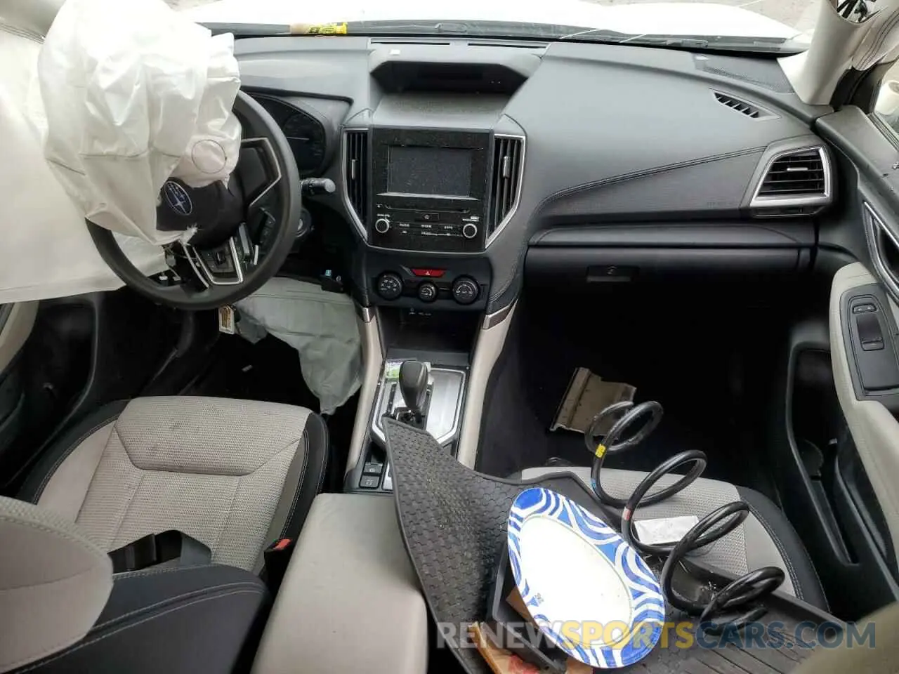 8 fotografías del automóvil dañado JF2SKACC8KH408248 SUBARU FORESTER 2019