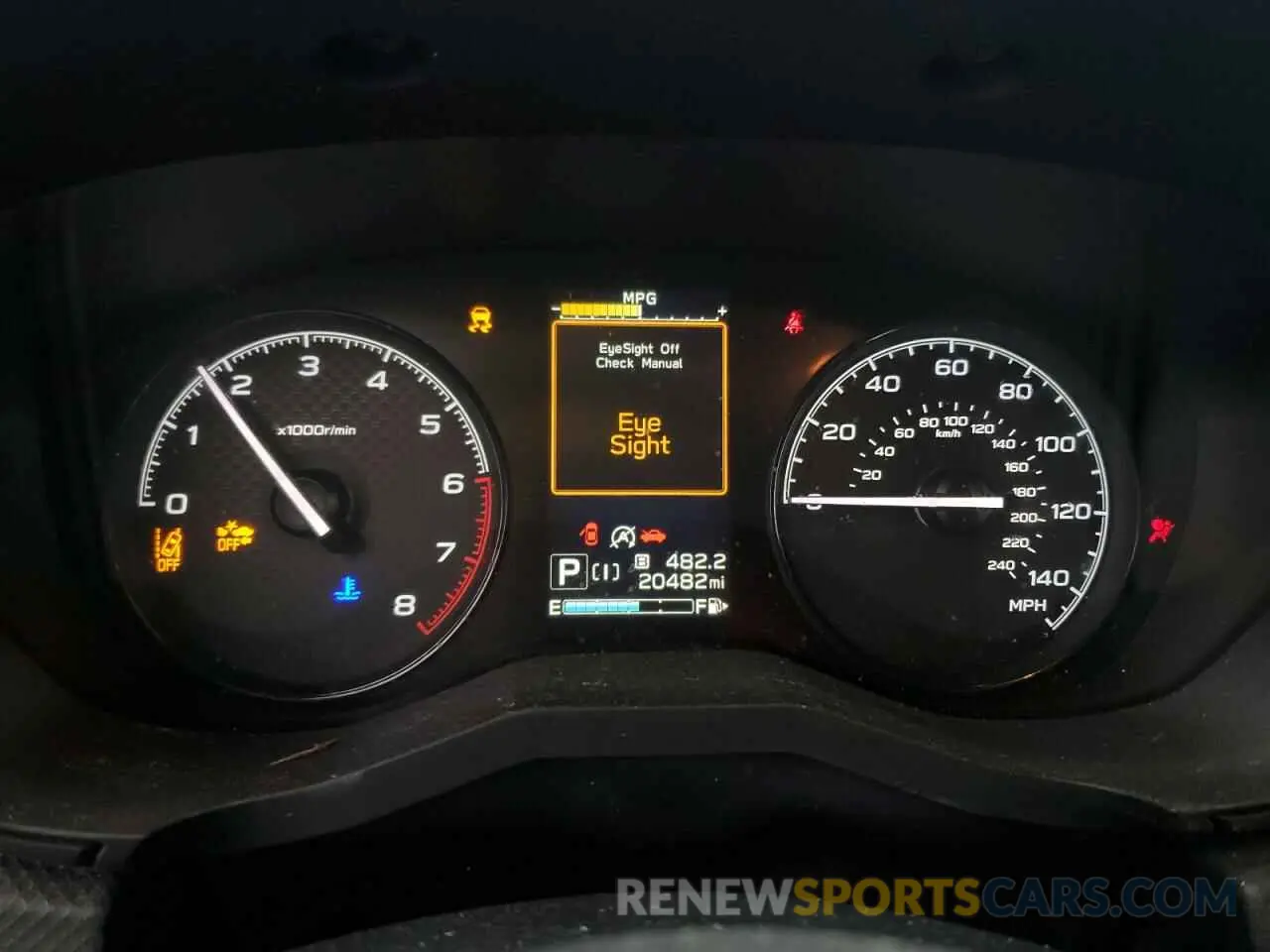 9 fotografías del automóvil dañado JF2SKACC8KH474220 SUBARU FORESTER 2019