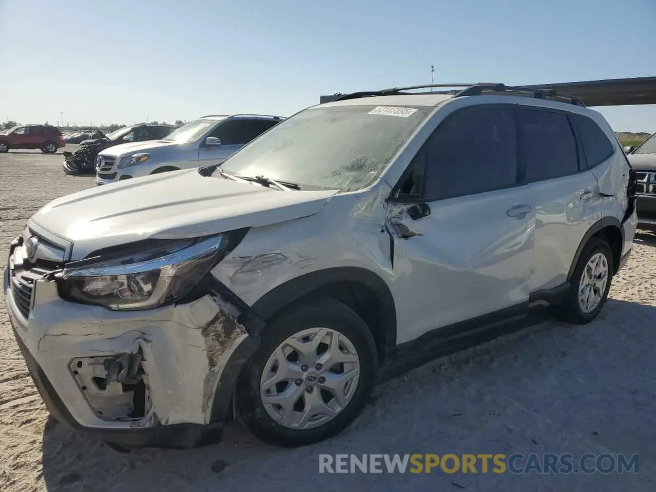 1 fotografías del automóvil dañado JF2SKACC8KH490580 SUBARU FORESTER 2019