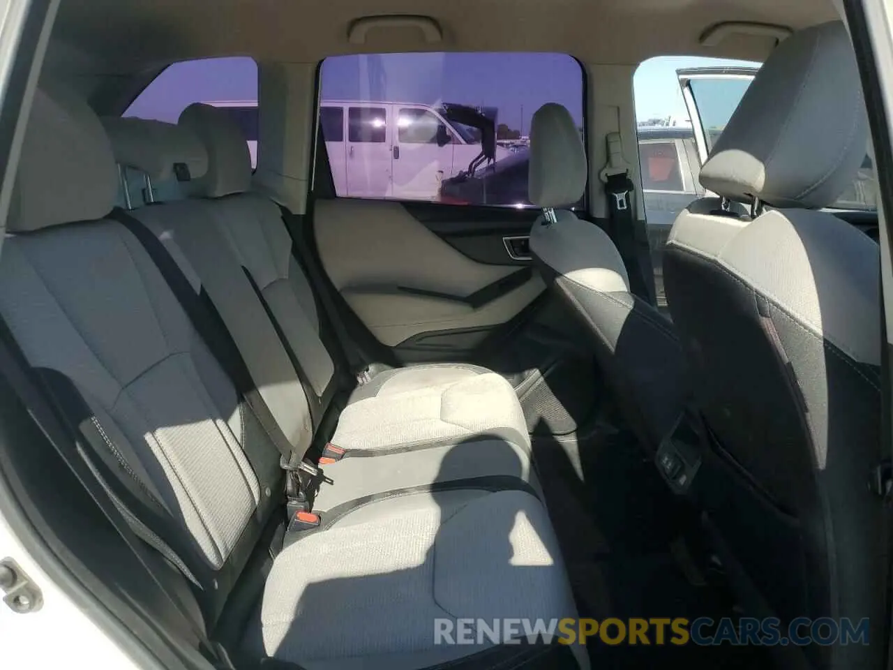 11 fotografías del automóvil dañado JF2SKACC8KH490580 SUBARU FORESTER 2019