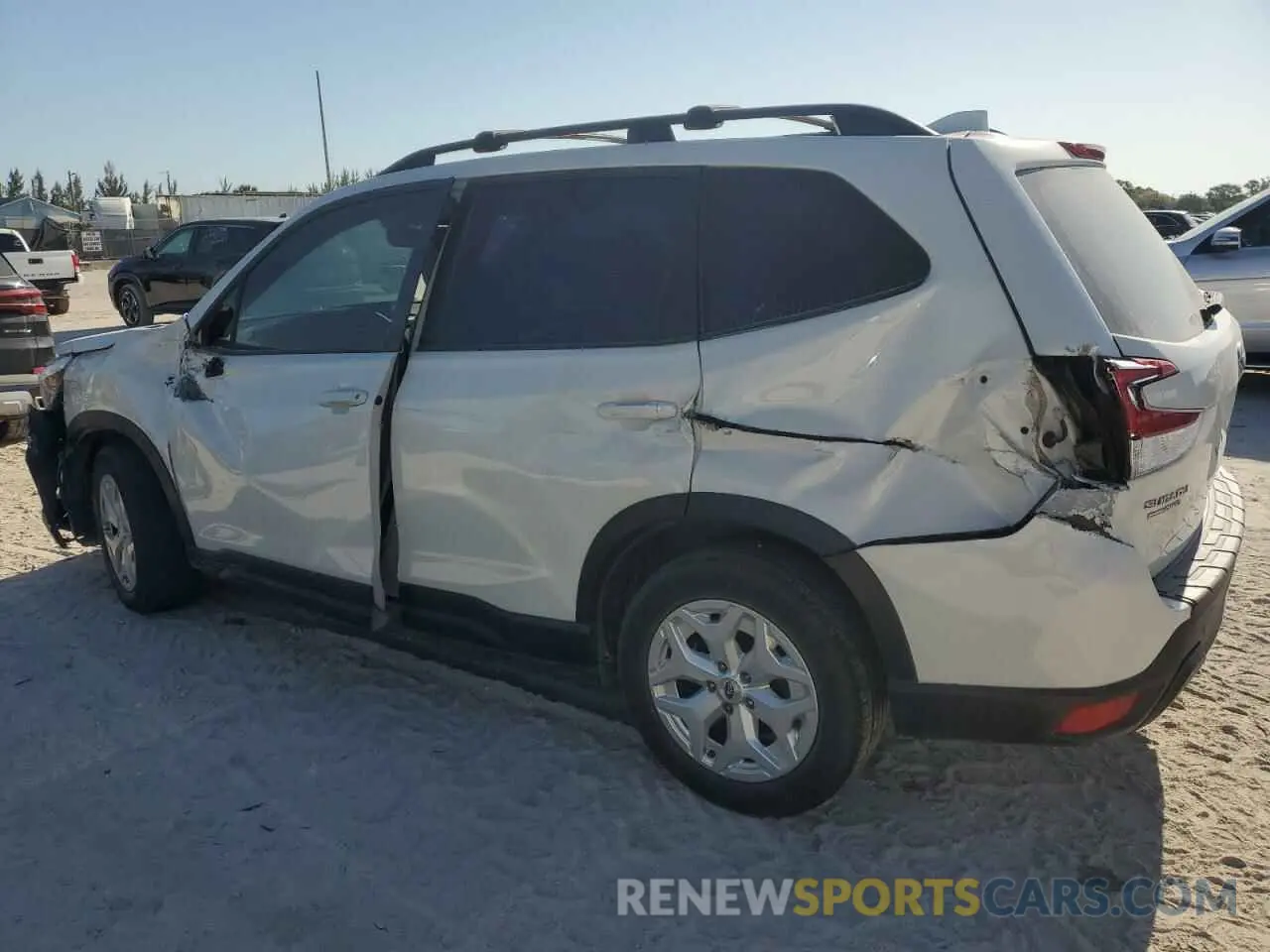 2 fotografías del automóvil dañado JF2SKACC8KH490580 SUBARU FORESTER 2019