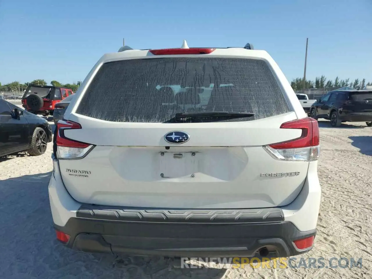 6 fotografías del automóvil dañado JF2SKACC8KH490580 SUBARU FORESTER 2019