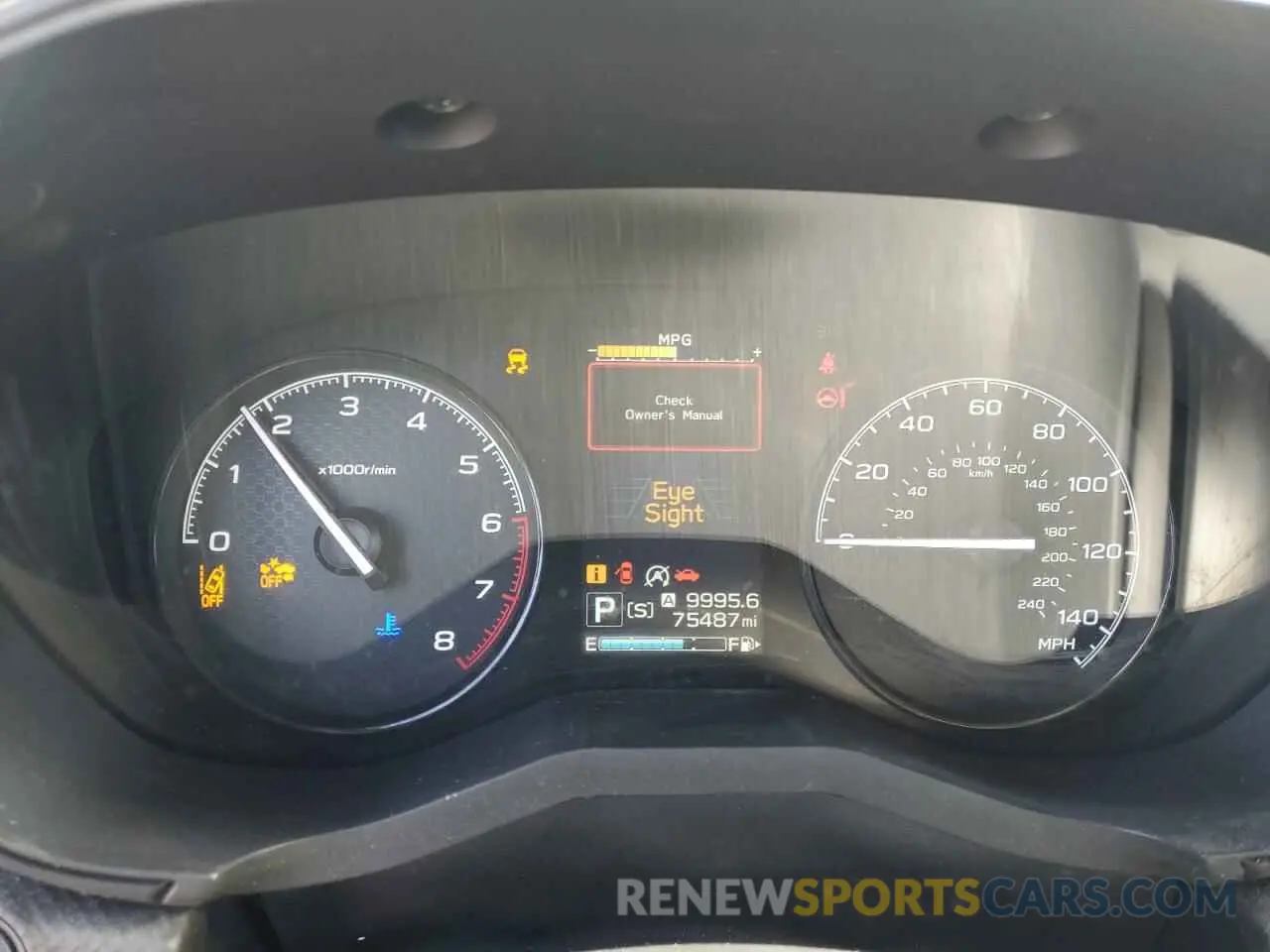 9 fotografías del automóvil dañado JF2SKACC8KH490580 SUBARU FORESTER 2019