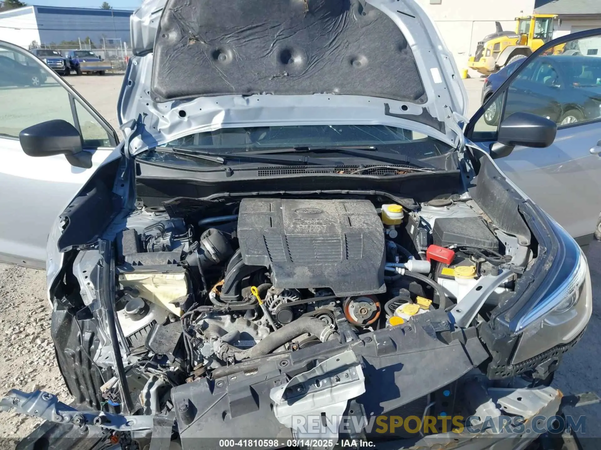 10 fotografías del automóvil dañado JF2SKACCXKH410907 SUBARU FORESTER 2019