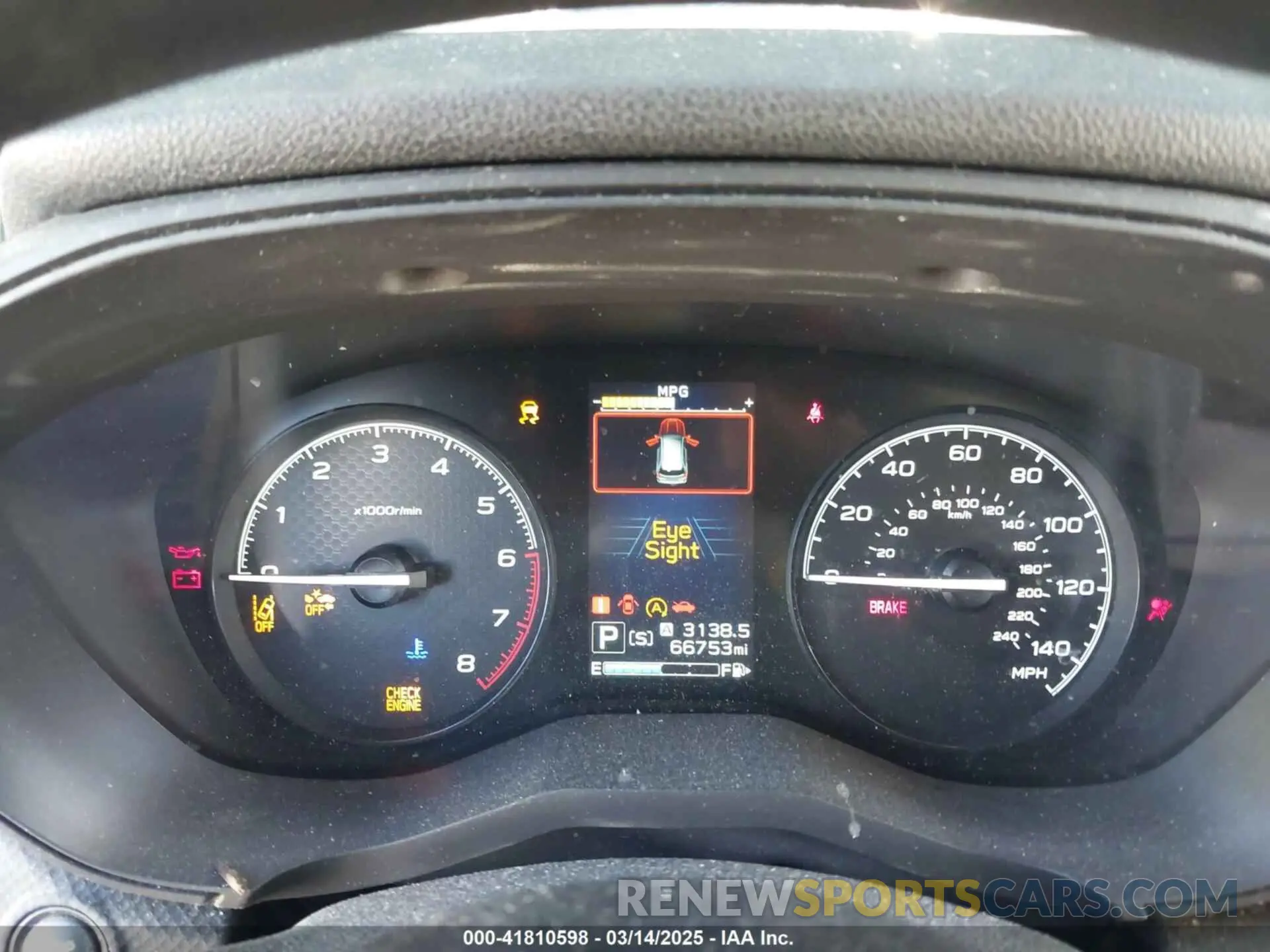 7 fotografías del automóvil dañado JF2SKACCXKH410907 SUBARU FORESTER 2019