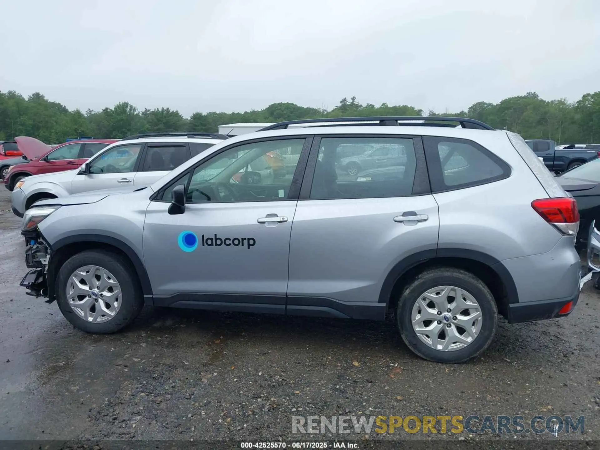 15 fotografías del automóvil dañado JF2SKACCXKH480486 SUBARU FORESTER 2019