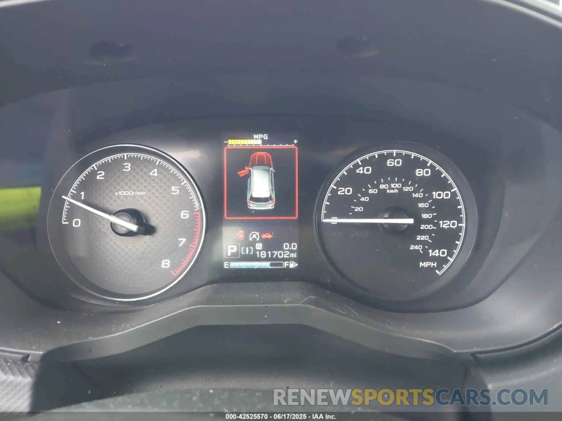 7 fotografías del automóvil dañado JF2SKACCXKH480486 SUBARU FORESTER 2019