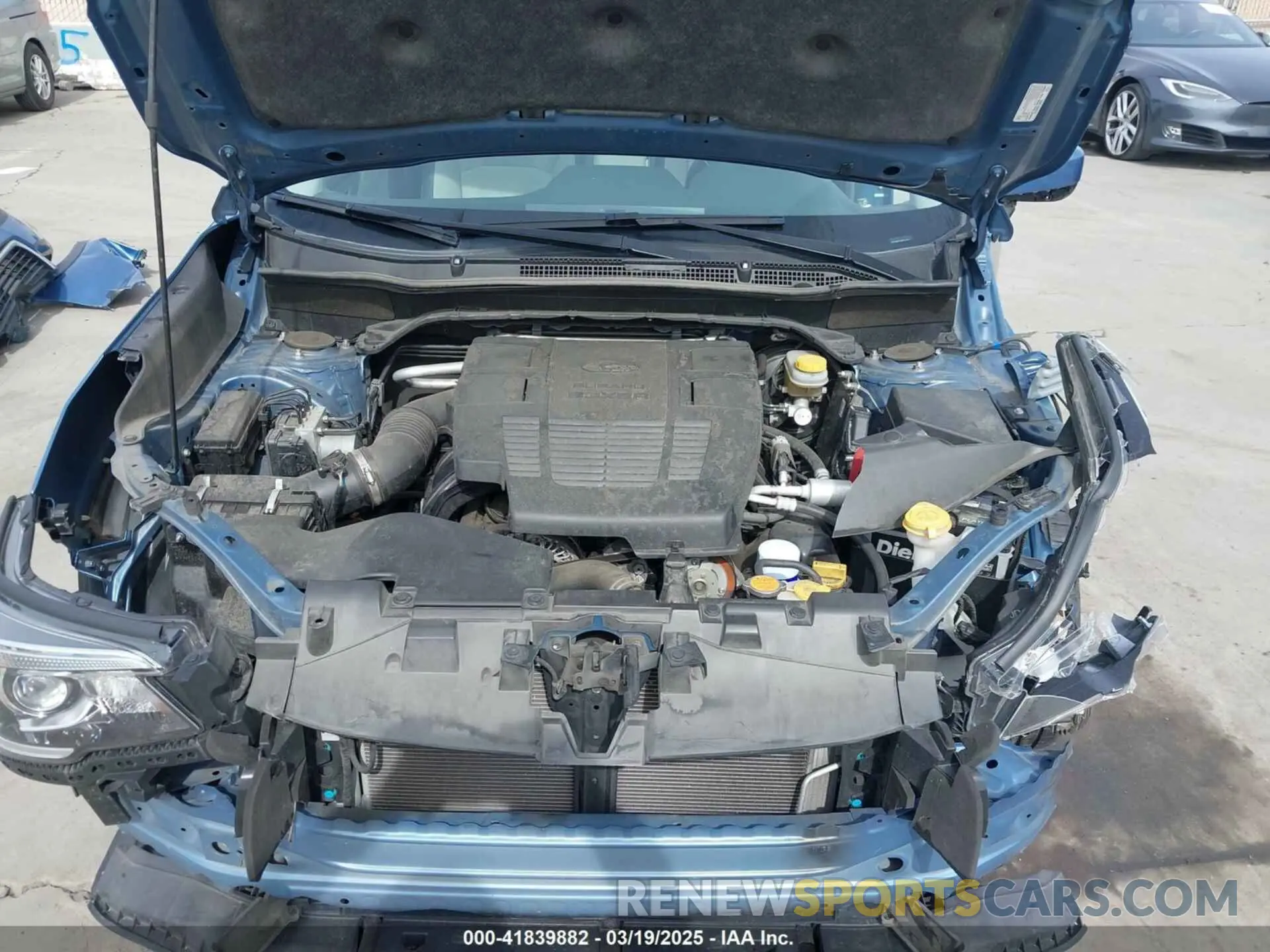 10 fotografías del automóvil dañado JF2SKAEC0KH522113 SUBARU FORESTER 2019