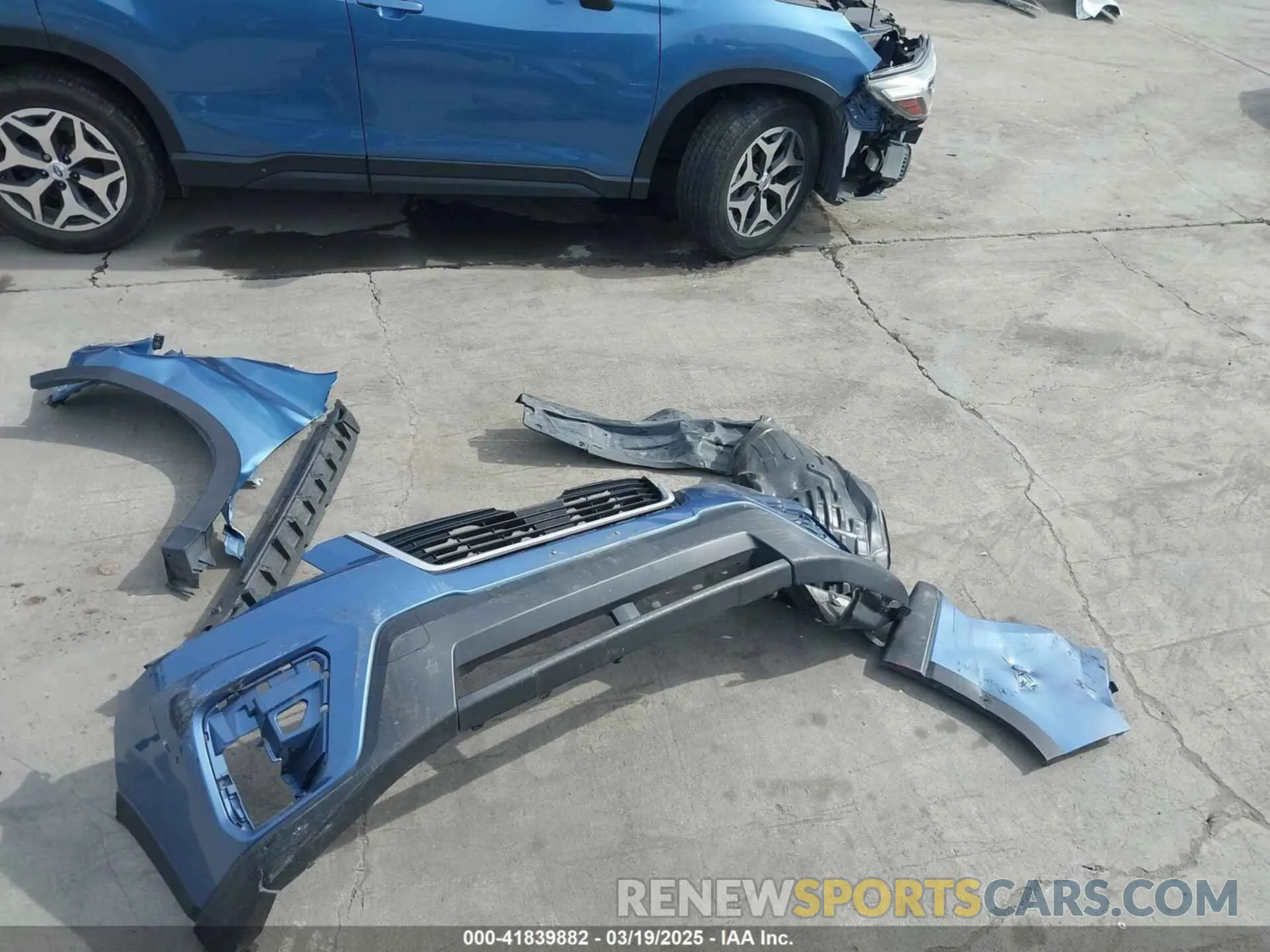12 fotografías del automóvil dañado JF2SKAEC0KH522113 SUBARU FORESTER 2019