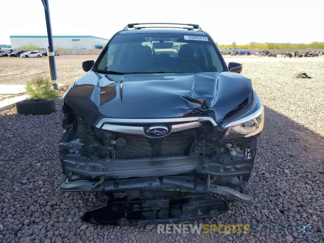 5 fotografías del automóvil dañado JF2SKAEC1KH412042 SUBARU FORESTER 2019