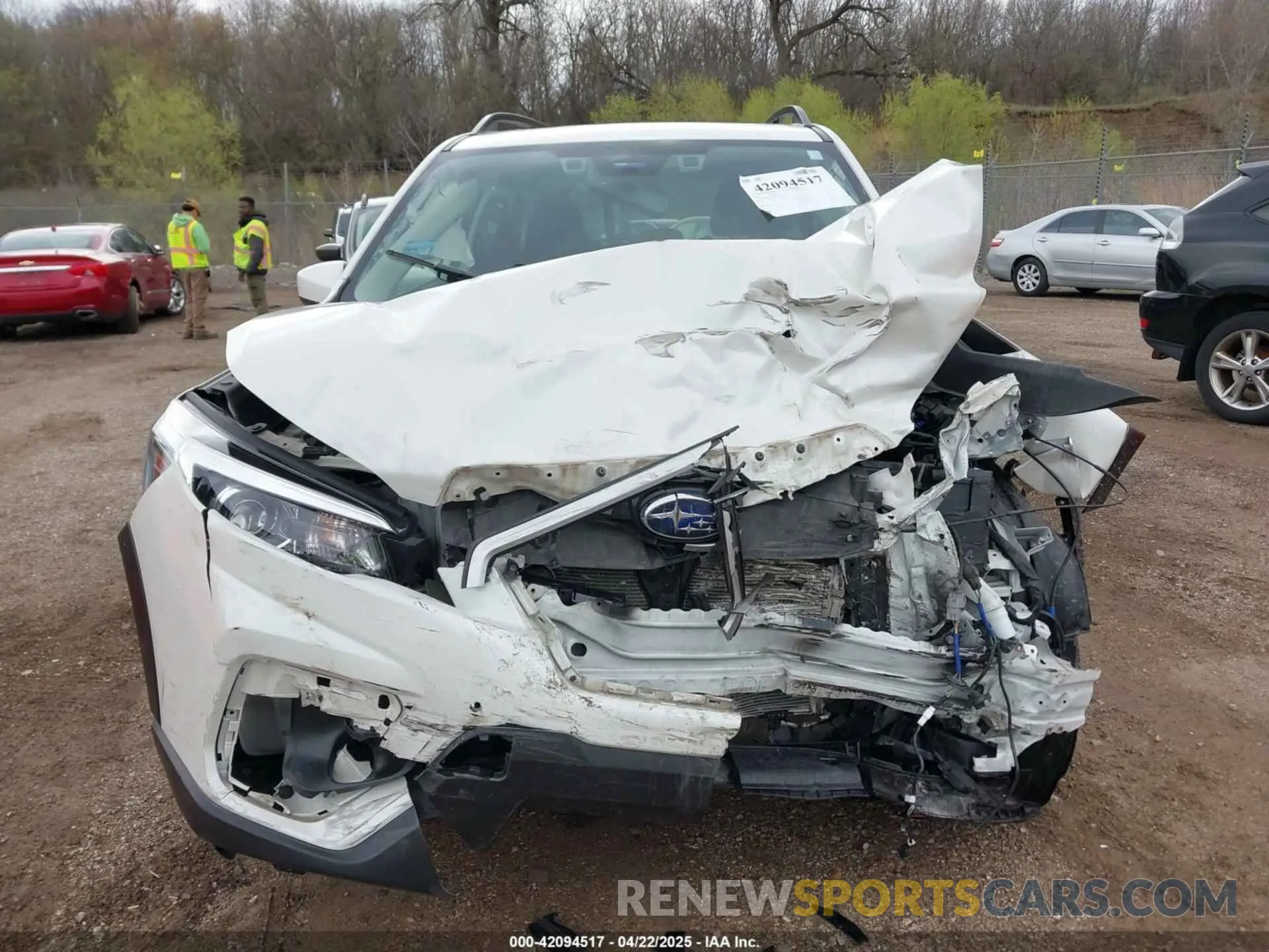6 fotografías del automóvil dañado JF2SKAEC1KH447633 SUBARU FORESTER 2019