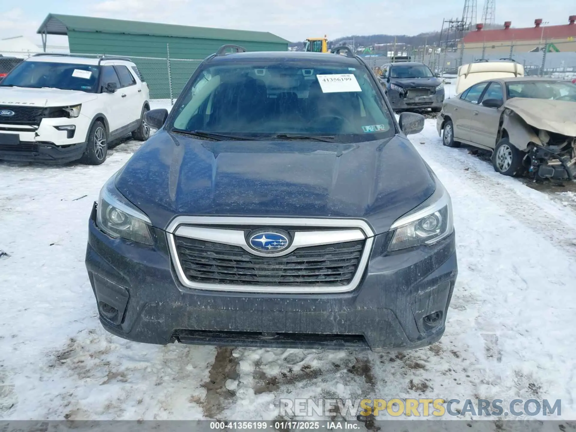 12 fotografías del automóvil dañado JF2SKAEC1KH568971 SUBARU FORESTER 2019