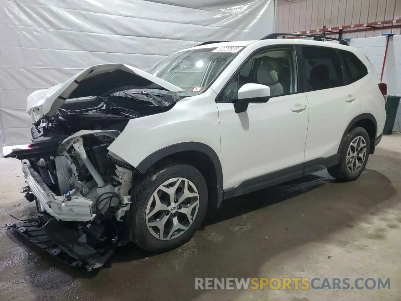 1 fotografías del automóvil dañado JF2SKAEC2KH409411 SUBARU FORESTER 2019