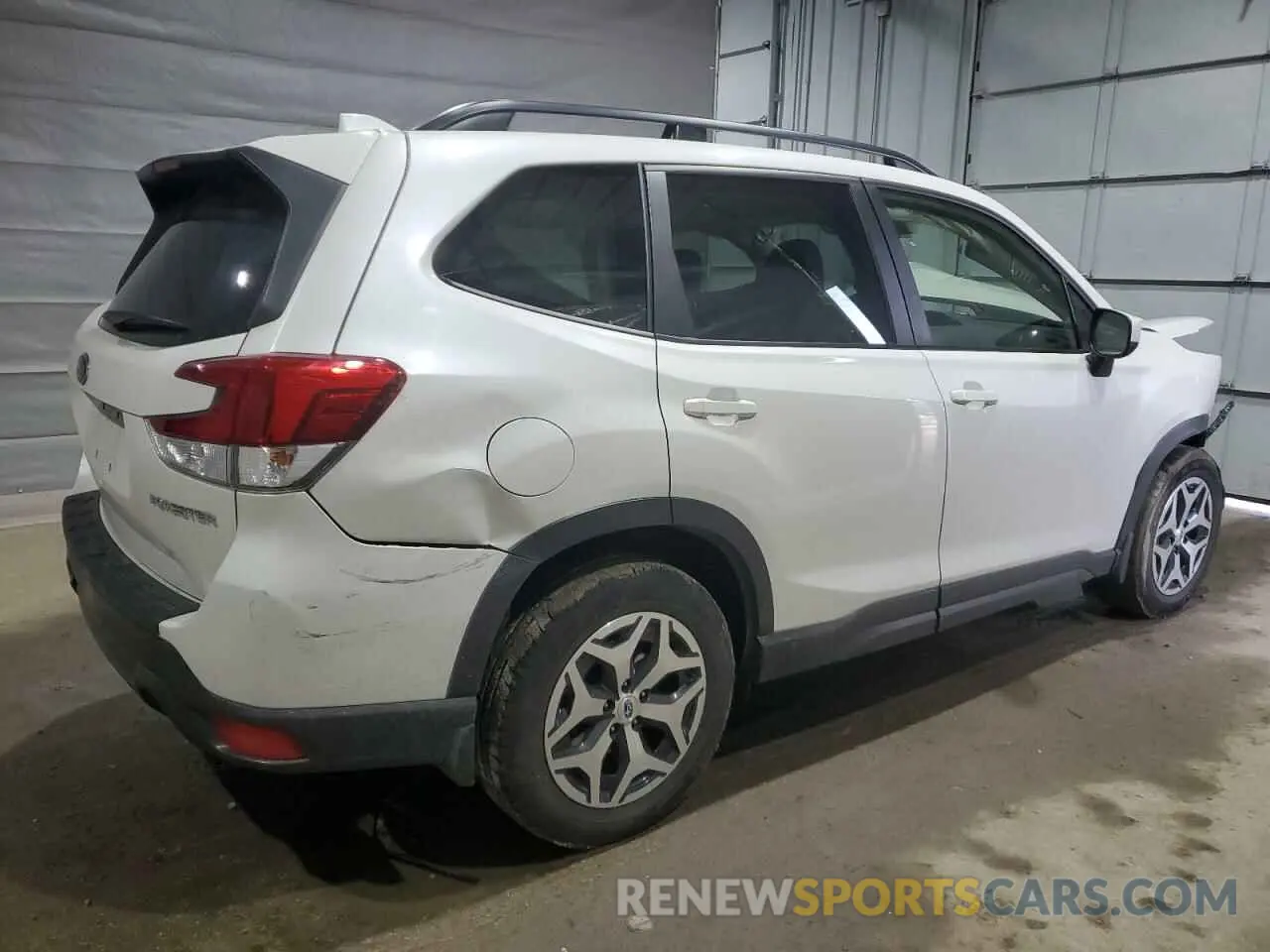 3 fotografías del automóvil dañado JF2SKAEC2KH409411 SUBARU FORESTER 2019
