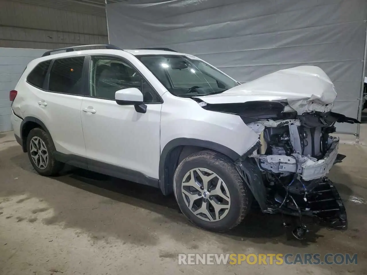 4 fotografías del automóvil dañado JF2SKAEC2KH409411 SUBARU FORESTER 2019