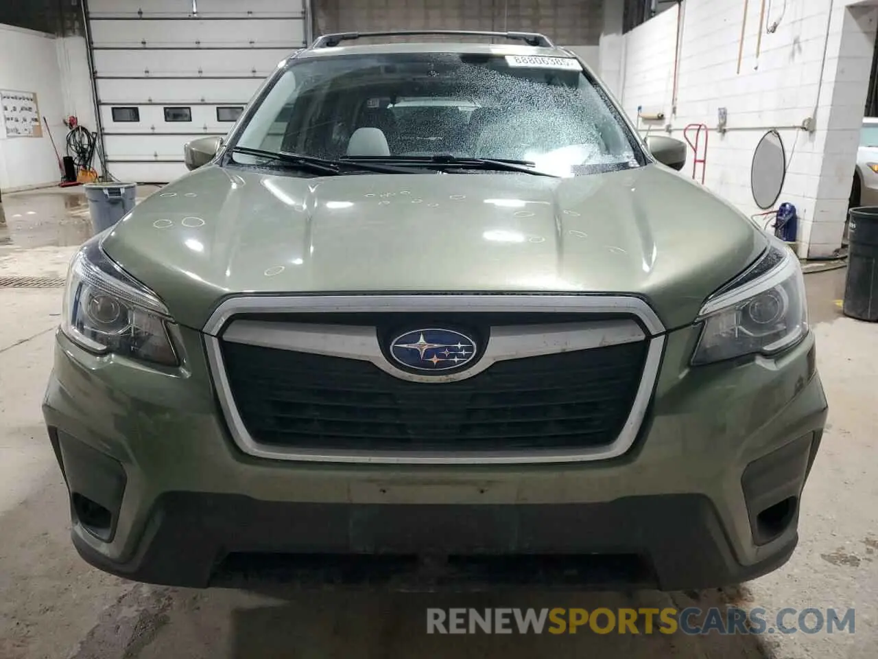 5 fotografías del automóvil dañado JF2SKAEC2KH455210 SUBARU FORESTER 2019