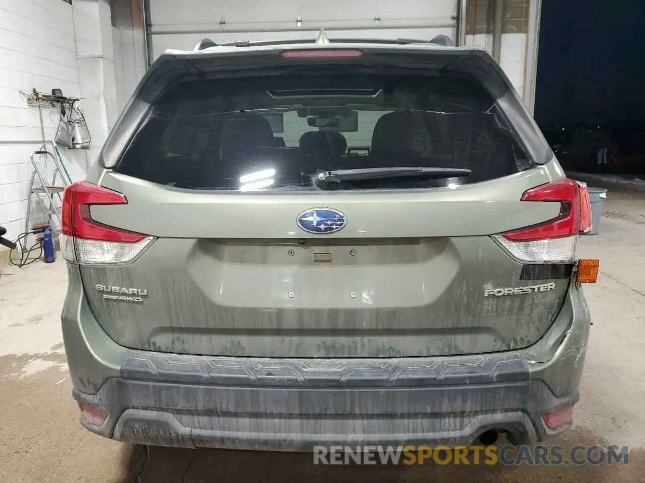 6 fotografías del automóvil dañado JF2SKAEC2KH455210 SUBARU FORESTER 2019