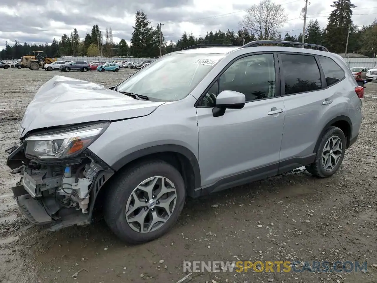 1 fotografías del automóvil dañado JF2SKAEC2KH464604 SUBARU FORESTER 2019