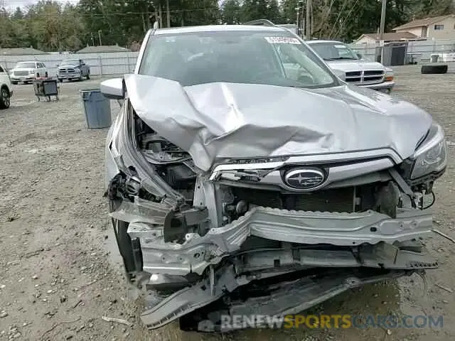 12 fotografías del automóvil dañado JF2SKAEC2KH464604 SUBARU FORESTER 2019