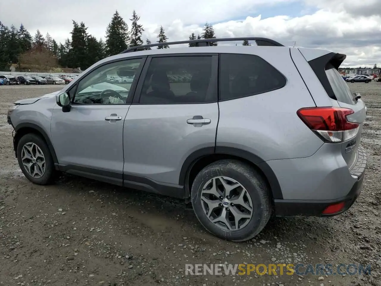 2 fotografías del automóvil dañado JF2SKAEC2KH464604 SUBARU FORESTER 2019