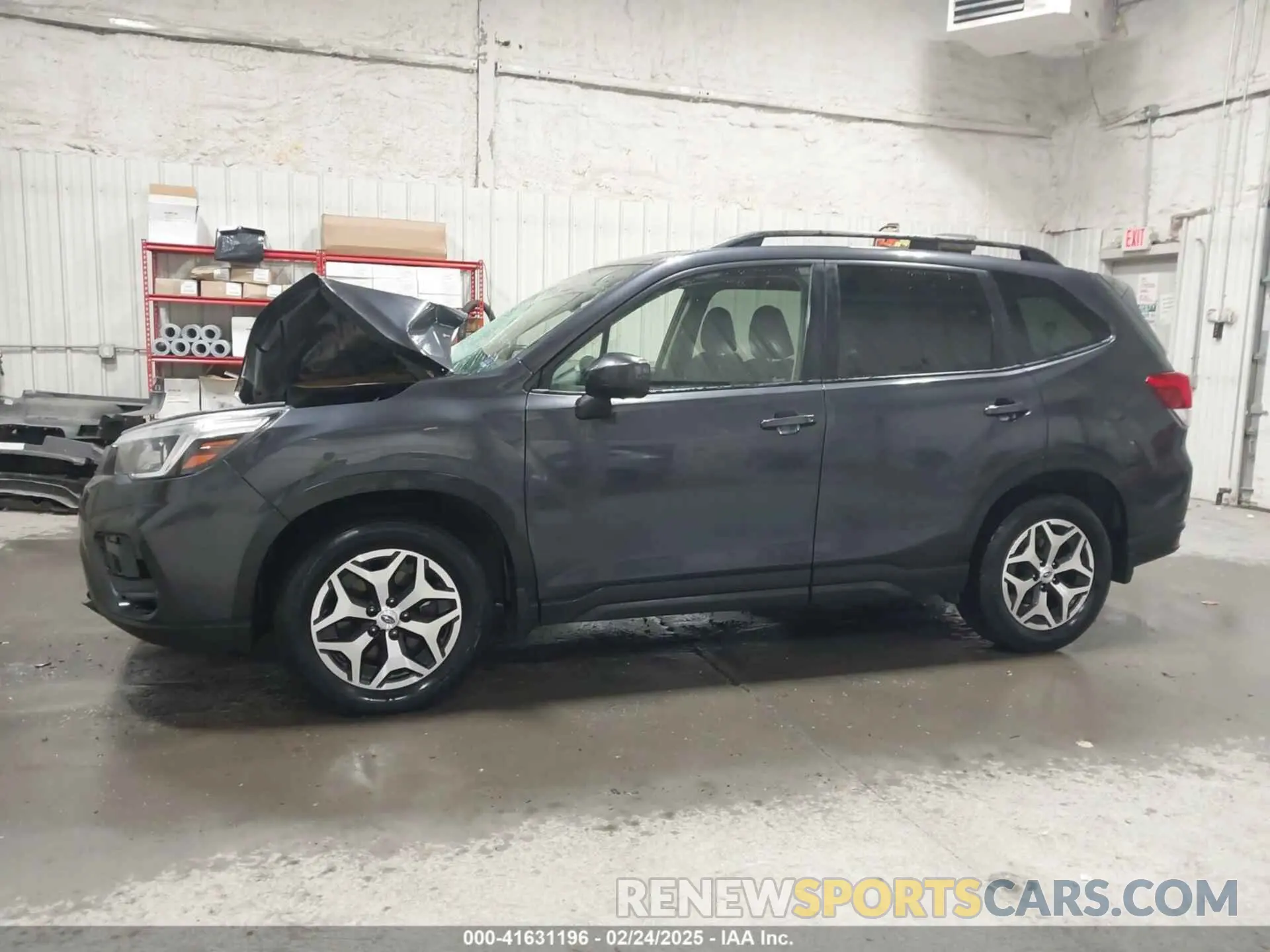 14 fotografías del automóvil dañado JF2SKAEC2KH533677 SUBARU FORESTER 2019