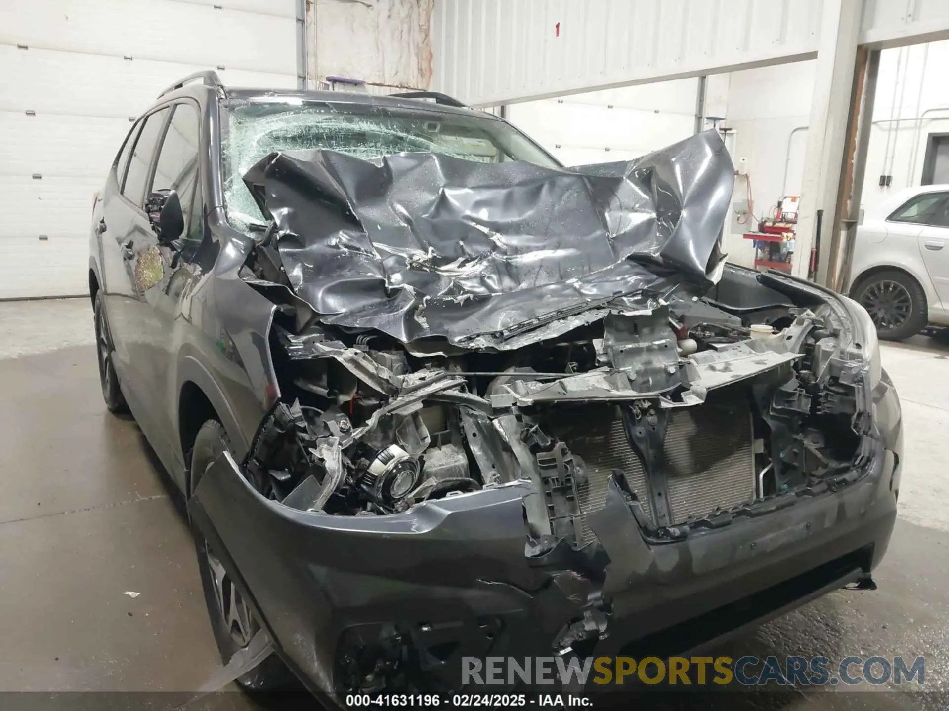 6 fotografías del automóvil dañado JF2SKAEC2KH533677 SUBARU FORESTER 2019