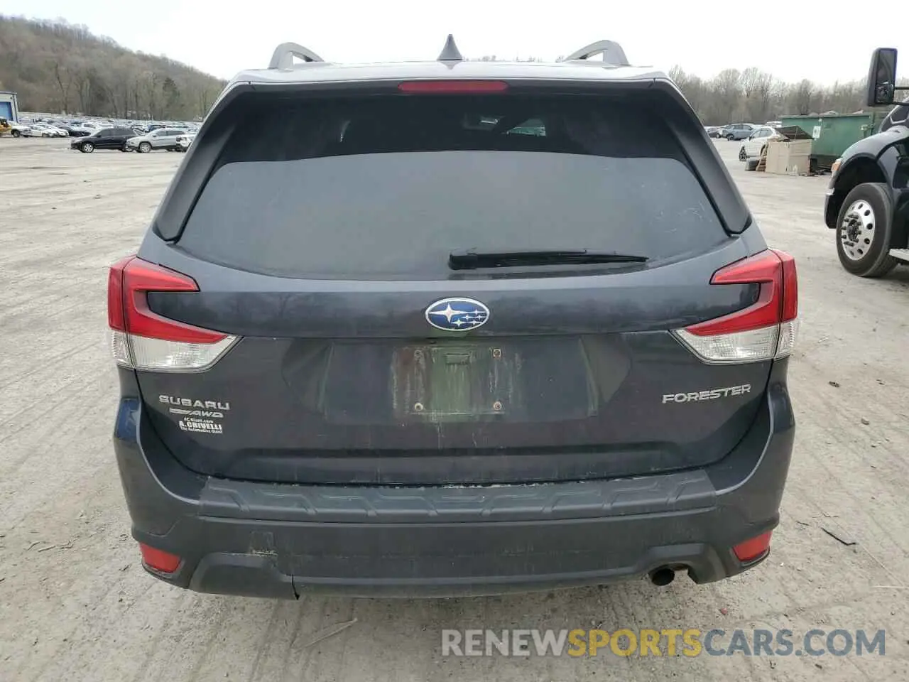 6 fotografías del automóvil dañado JF2SKAEC3KH432521 SUBARU FORESTER 2019