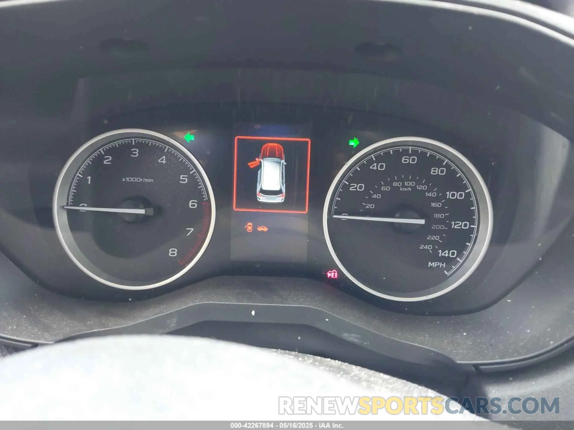 7 fotografías del automóvil dañado JF2SKAEC3KH544056 SUBARU FORESTER 2019