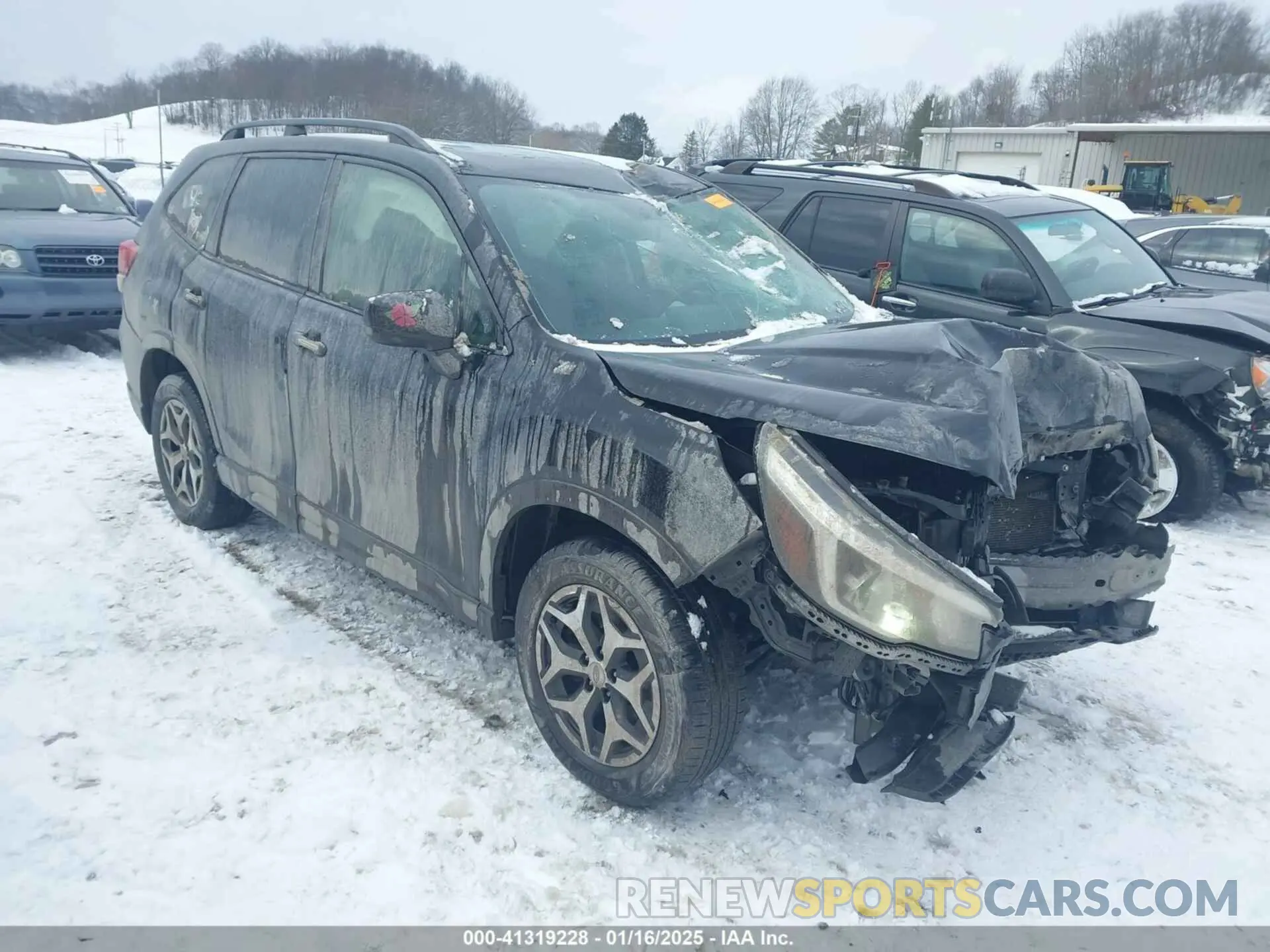 1 fotografías del automóvil dañado JF2SKAEC4KH454950 SUBARU FORESTER 2019
