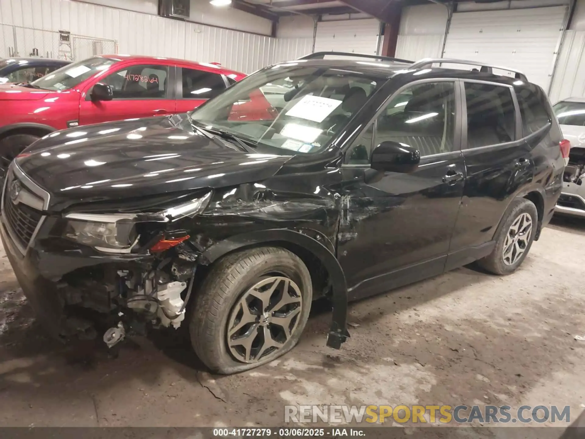 6 fotografías del automóvil dañado JF2SKAEC4KH535317 SUBARU FORESTER 2019