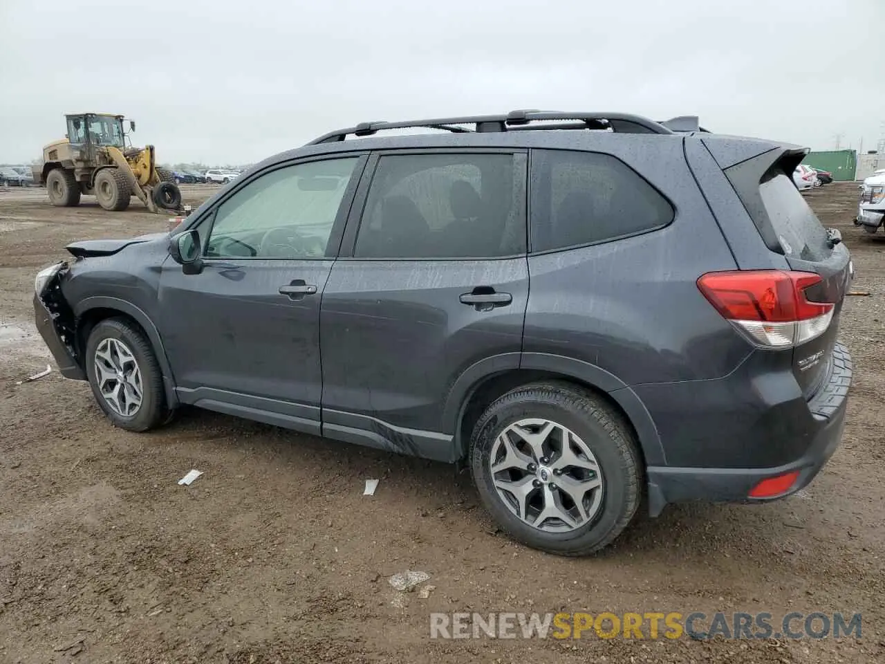 2 fotografías del automóvil dañado JF2SKAEC5KH428633 SUBARU FORESTER 2019