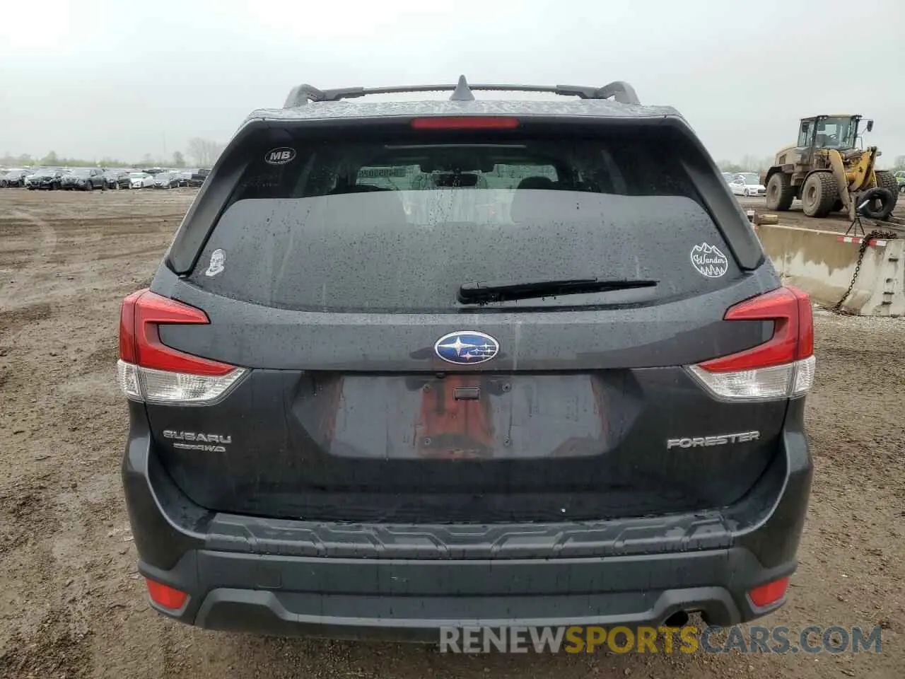 6 fotografías del automóvil dañado JF2SKAEC5KH428633 SUBARU FORESTER 2019