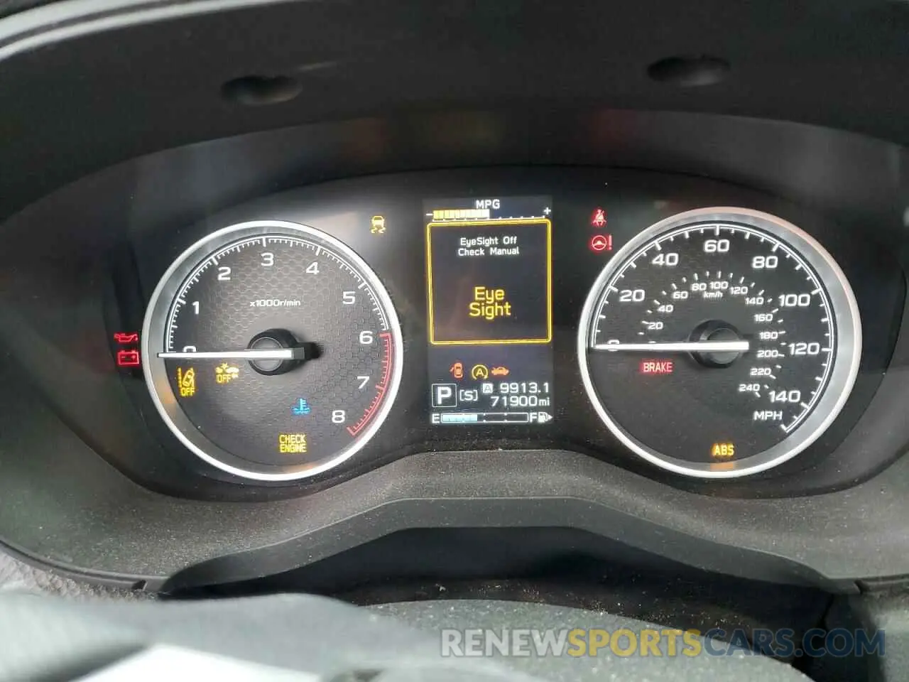 9 fotografías del automóvil dañado JF2SKAEC5KH428633 SUBARU FORESTER 2019