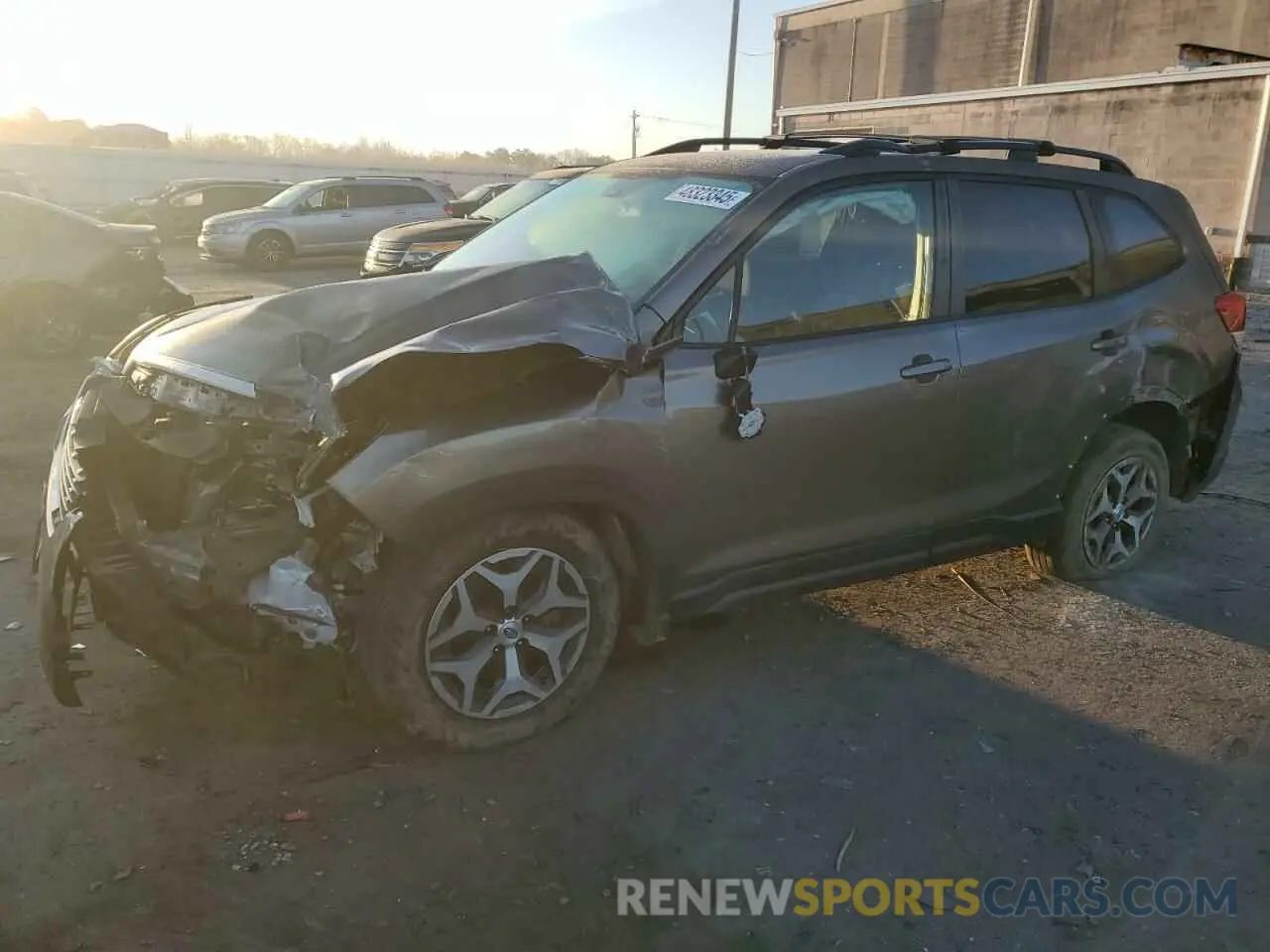 1 fotografías del automóvil dañado JF2SKAEC5KH459610 SUBARU FORESTER 2019