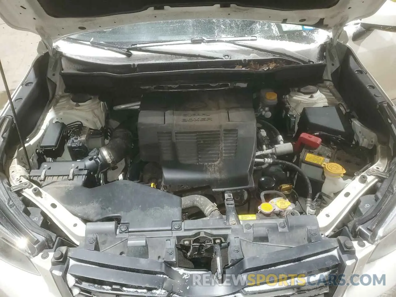 12 fotografías del automóvil dañado JF2SKAEC5KH466203 SUBARU FORESTER 2019