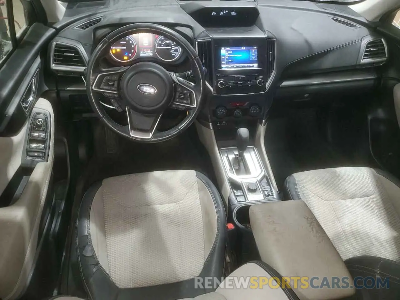 8 fotografías del automóvil dañado JF2SKAEC5KH466203 SUBARU FORESTER 2019