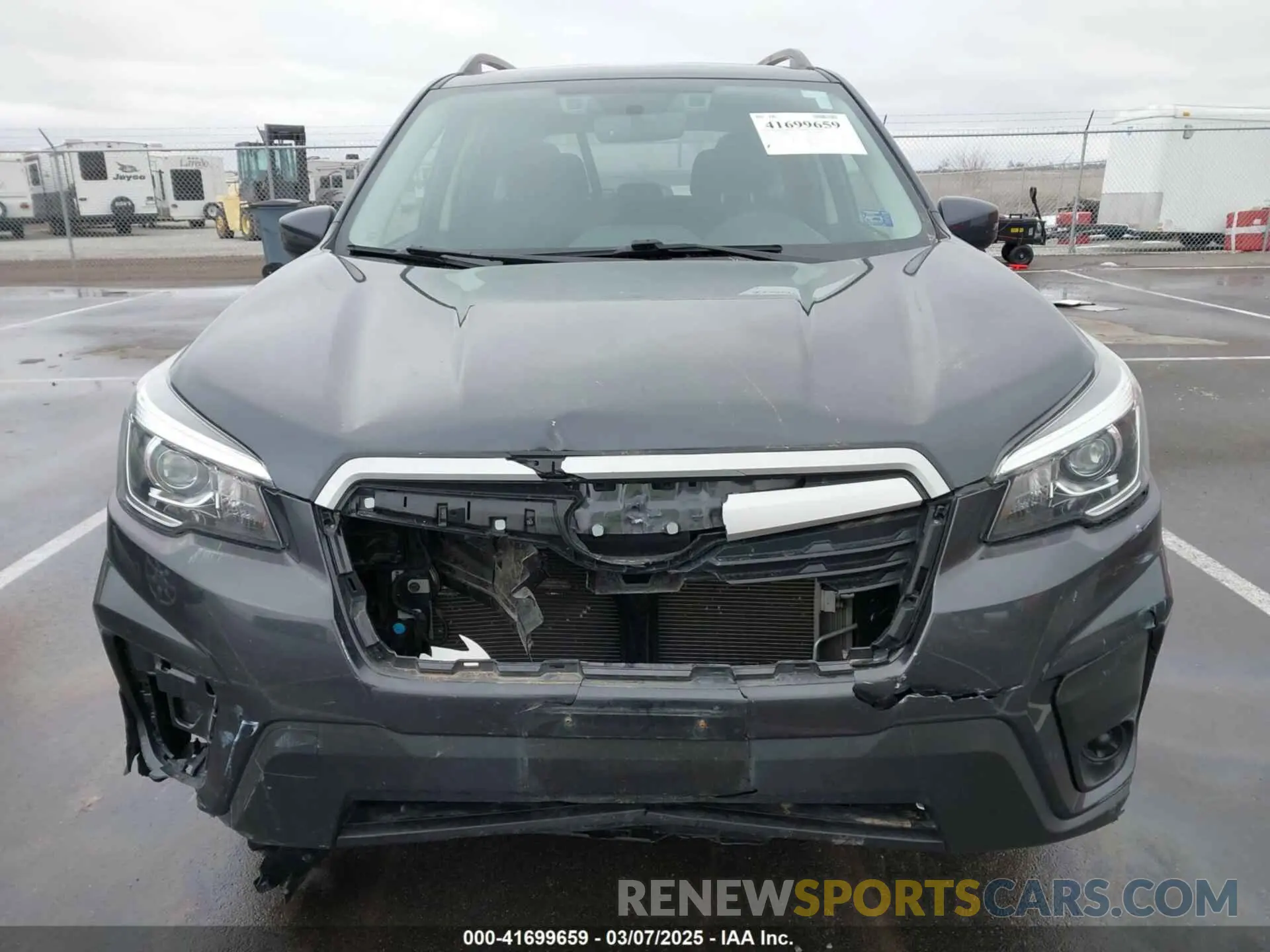12 fotografías del automóvil dañado JF2SKAEC5KH583862 SUBARU FORESTER 2019