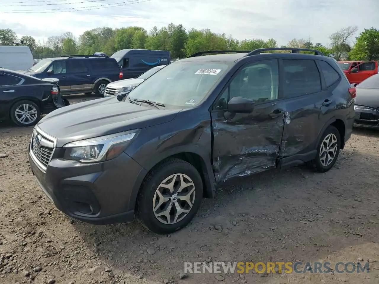 1 fotografías del automóvil dañado JF2SKAEC6KH400971 SUBARU FORESTER 2019