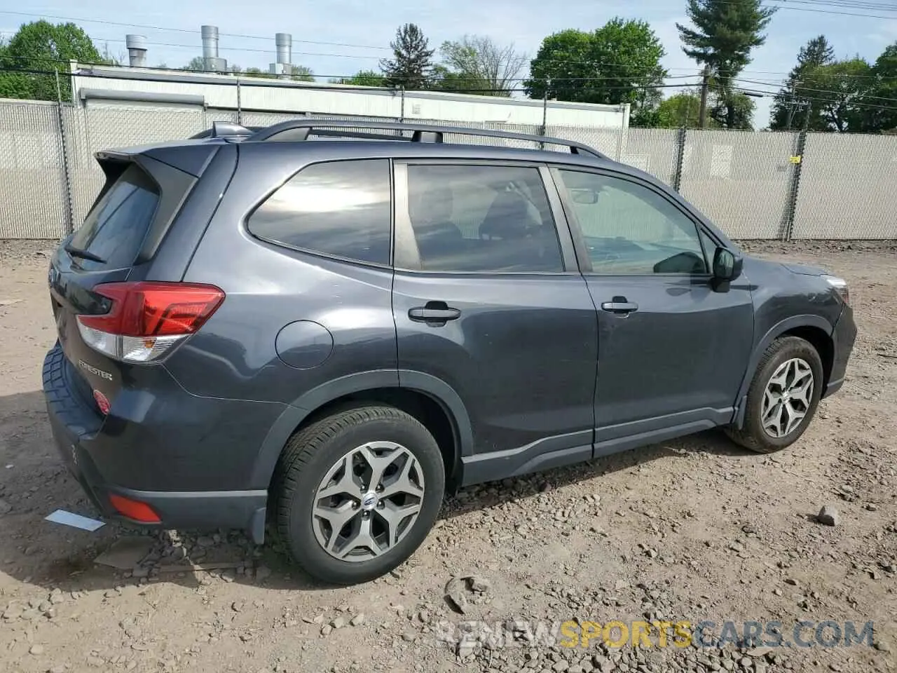 3 fotografías del automóvil dañado JF2SKAEC6KH400971 SUBARU FORESTER 2019
